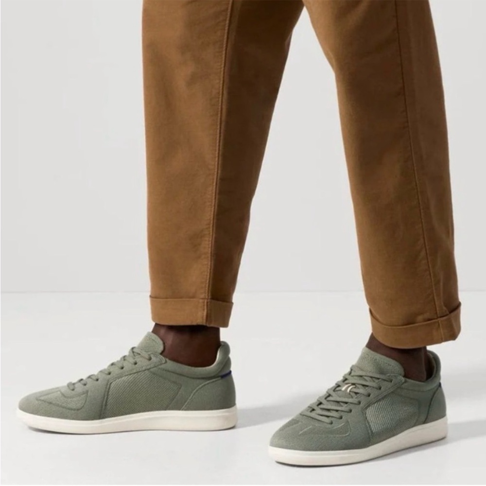 Rothy's‎ The RS01 Sneaker Mens Size 10 Lace Up Sneakers Olive